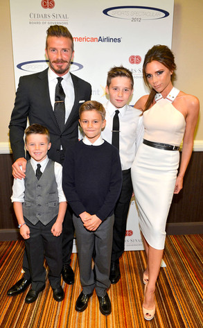 David Beckham, Victoria Beckham, Cruz, Romeo, Brooklyn David Beckham, Victoria Beckham, Cruz, Romeo, Brooklyn